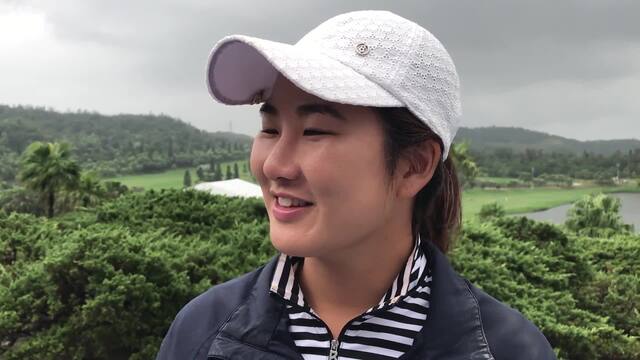 Su Oh Round Two Interview at the 2017 Swinging Skirts LPGA Taiwan ...