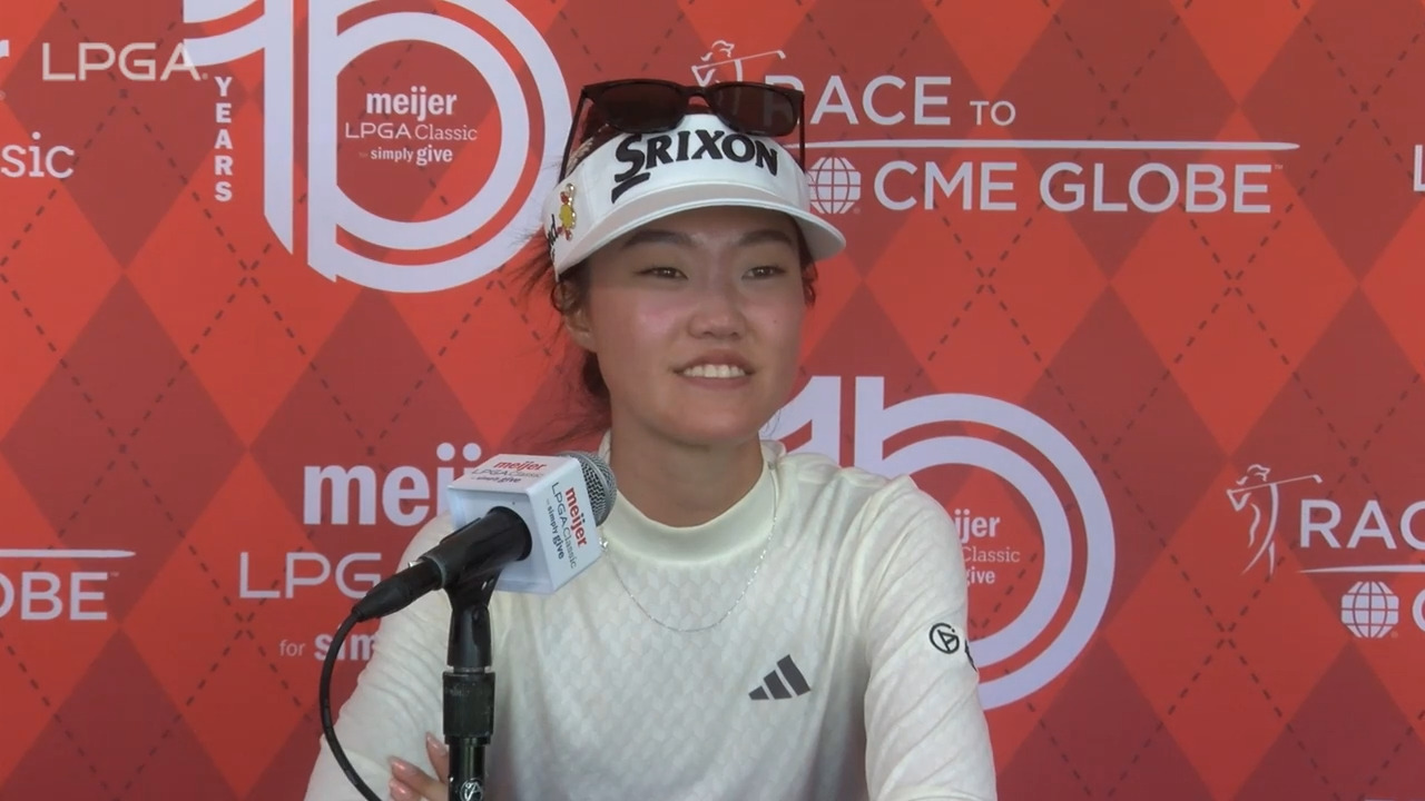 Grace Kim Final Round Interview 2024 Meijer LPGA Classic for Simply Give