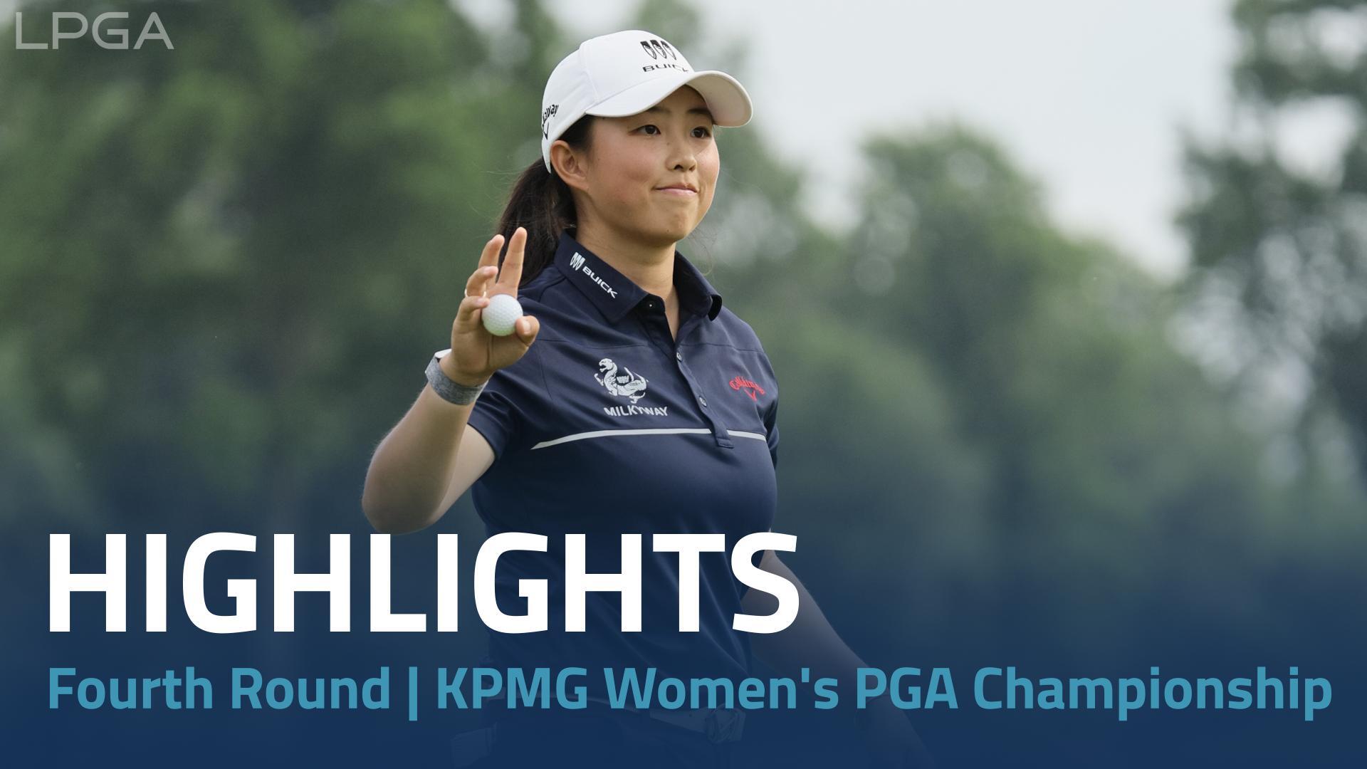 Final Round Highlights 2023 KPMG Womens PGA Championship LPGA Ladies Professional Golf Association