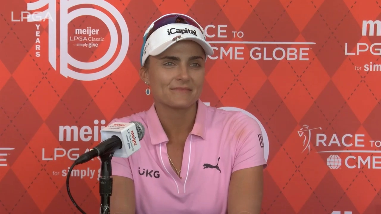 Lexi Thompson Third Round Interview 2024 Meijer LPGA Classic for Simply Give