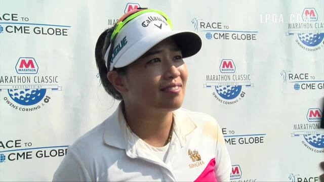 Thidapa Suwannapura Final Round Interview 2018 Marathon LPGA