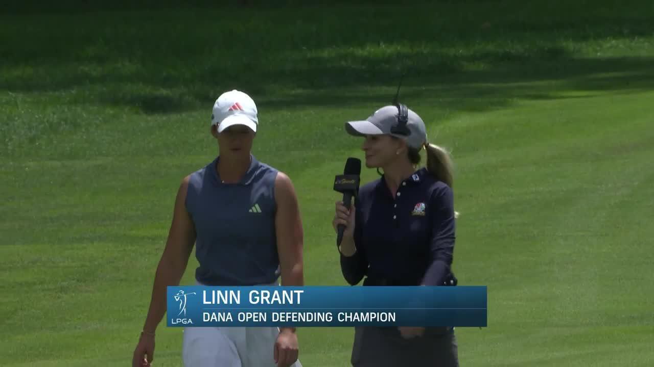 Linn Grant Final Round On Course Interview | 2024 Dana Open