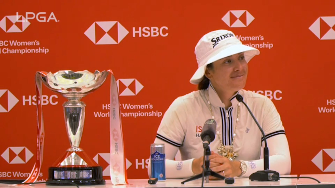 Hannah Green Winning Press Conference | 2024 HSBC Women's World Championship
