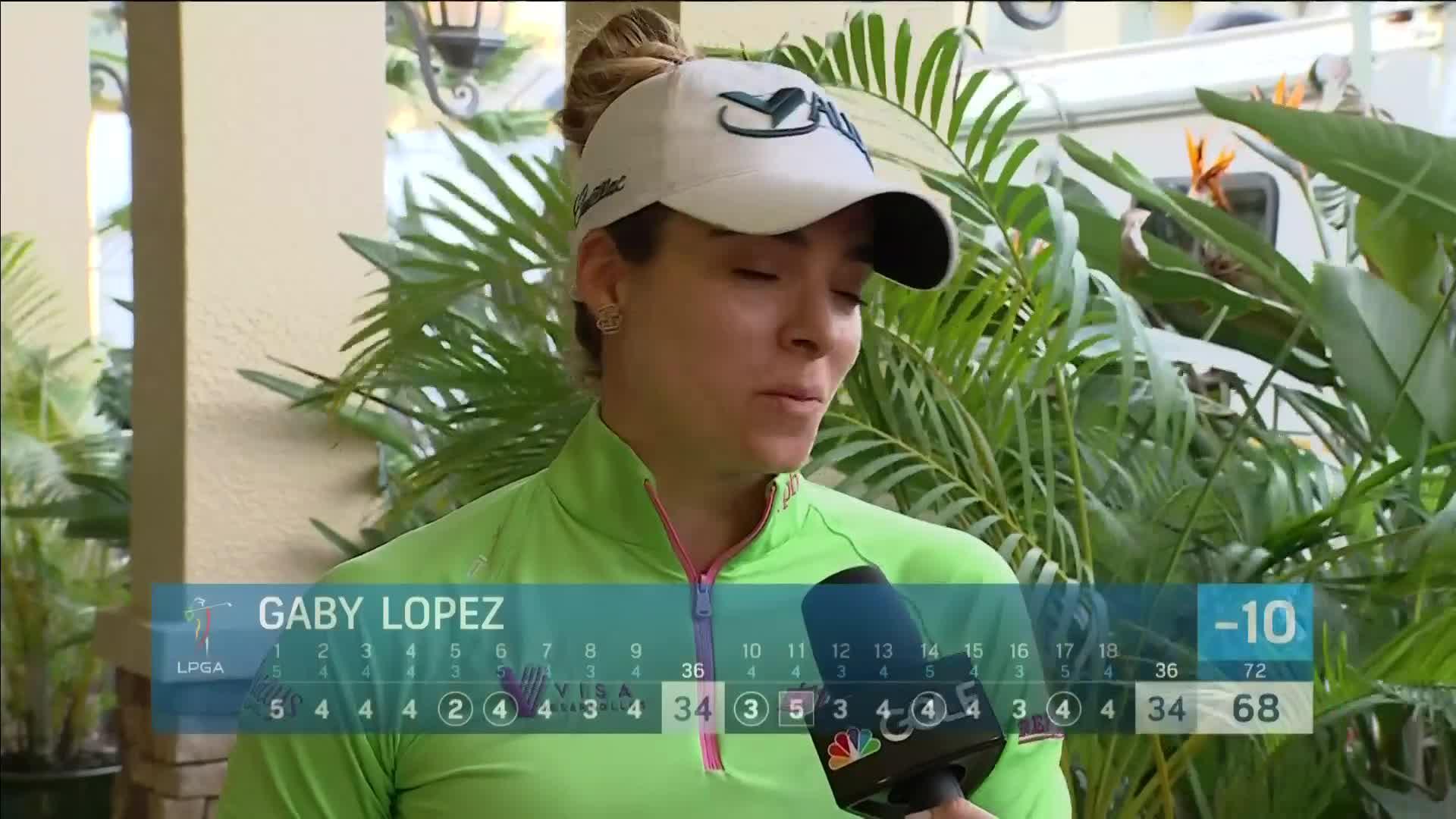 Gaby Lopez Post Round Interview - Round 2 CME | Epson Tour