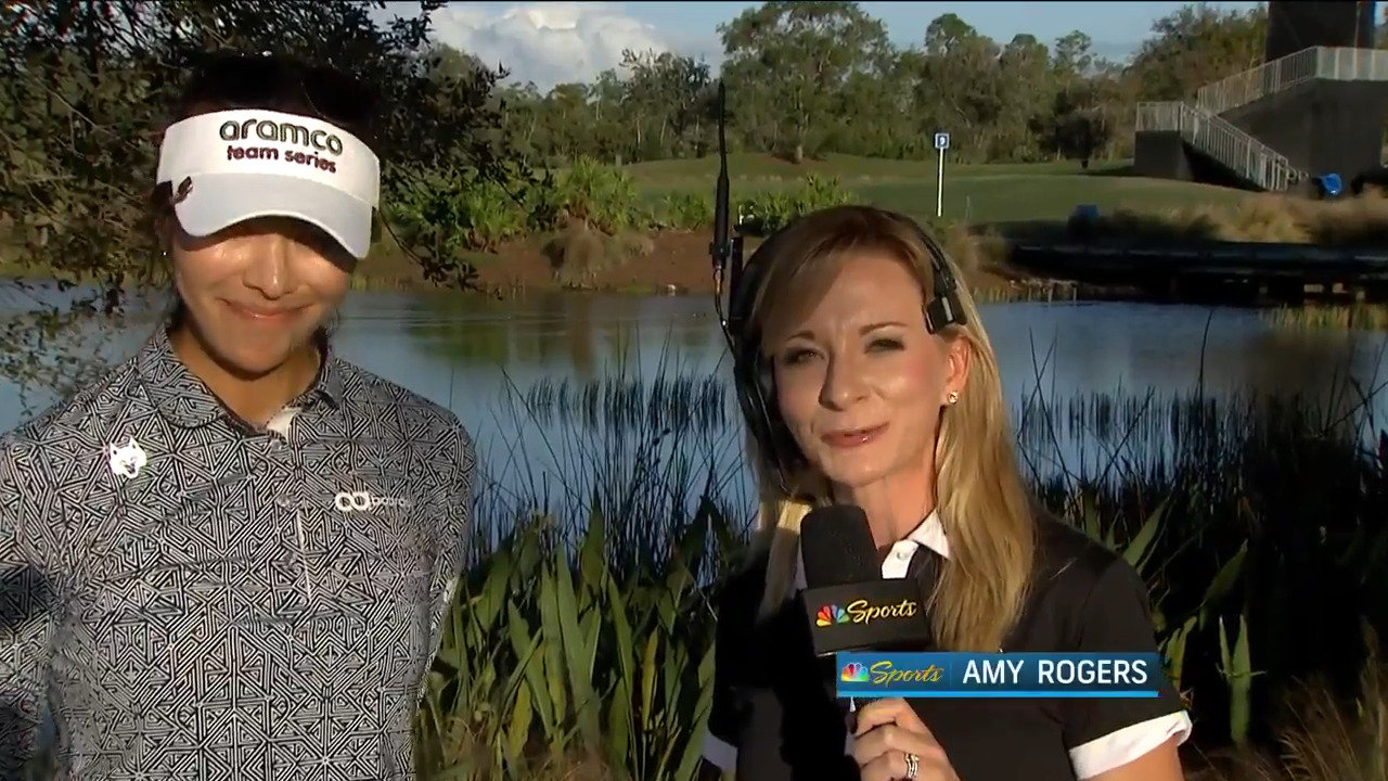 Alison Lee Second Round Interview | 2023 CME Group Tour Championship ...