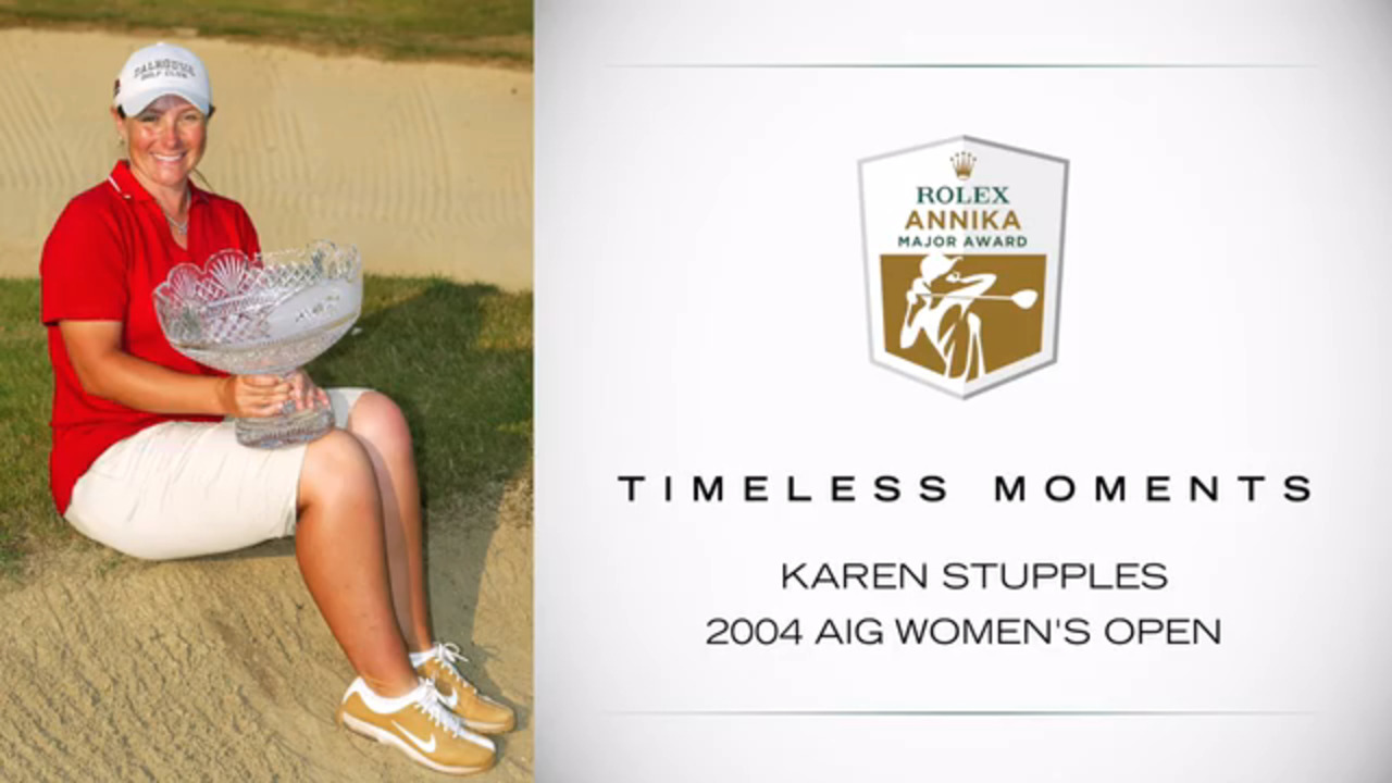 Rolex Timeless Moment The 2004 AIG Women s Open LPGA Ladies