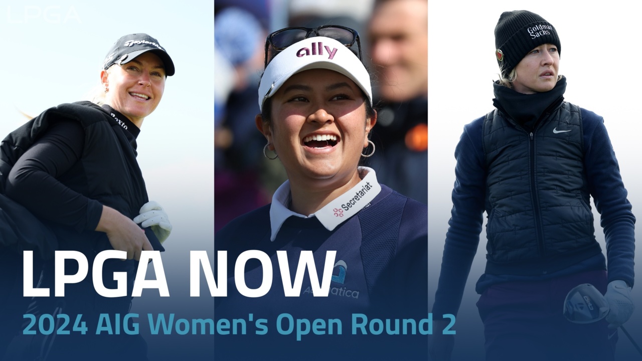 LPGA Now 2024 AIG Women's Open Round 2 Hanwha LIFEPLUS