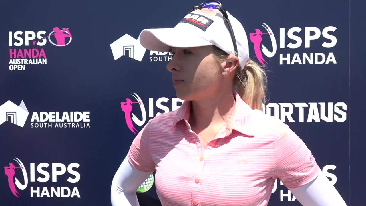 Jodi Ewart Shadoff Round 1 Interview At 2020 Isps Handa Womens Australian Open Lpga Ladies