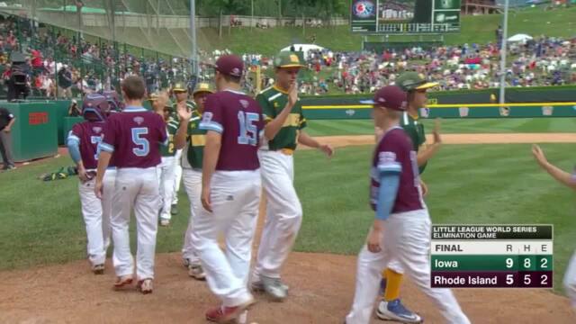 Little League World Series: Iowa's Grandview eliminated by