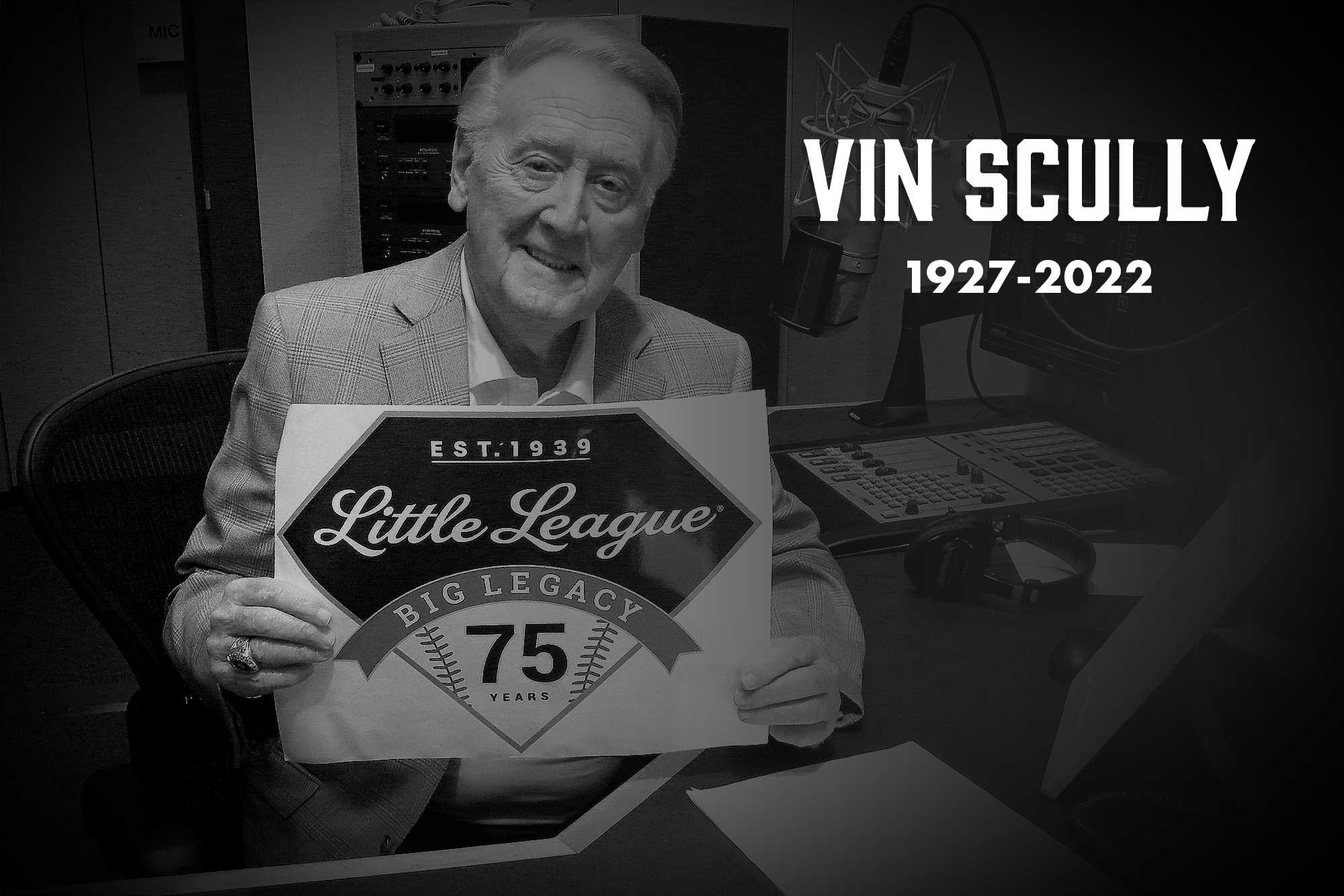 Vin Scully Dodgers Legend Thank You For The Memories 1927-2022 T