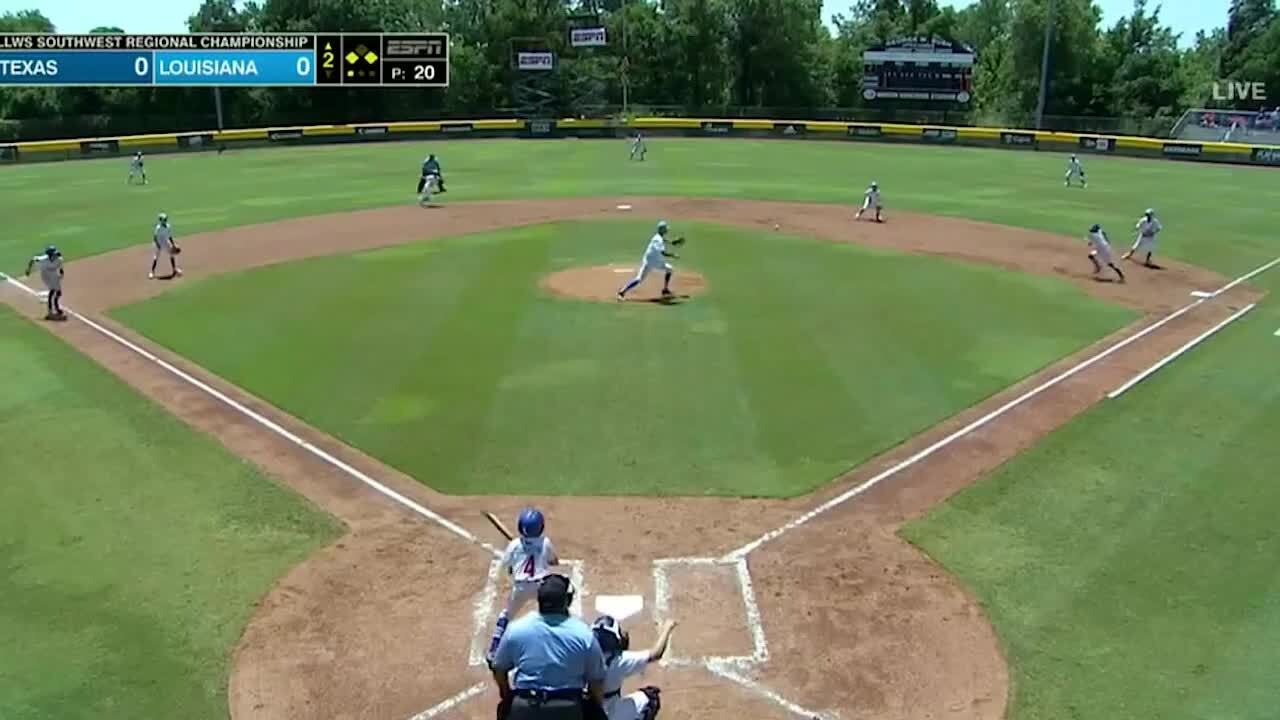 Texas East vs Mississippi, LLWS Southwest Region Winners Bracket