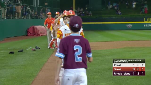 R.I. is one game away from the Little League Baseball World Series