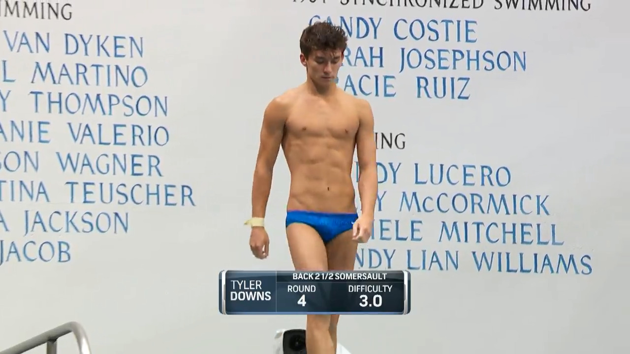 Tyler Downs Dive #4 - 3-Meter Springboard Semifinals | Diving U.S. Olympic Team Trials 2021