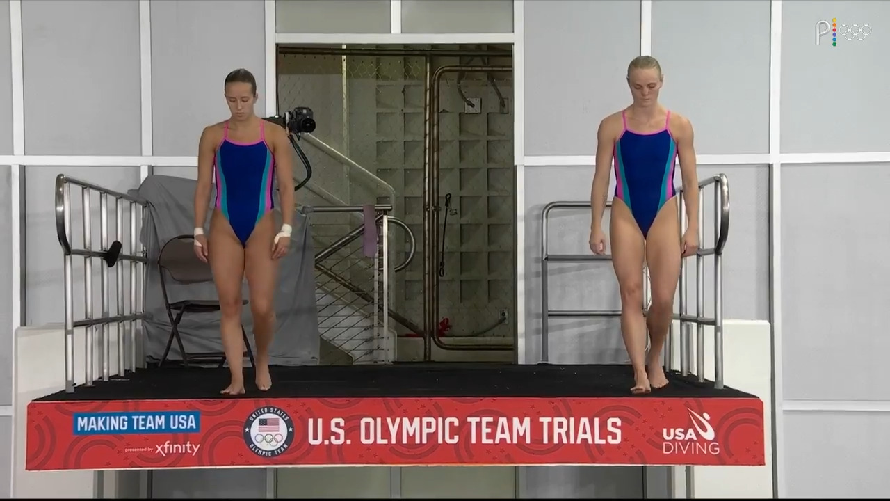 Delaney Schnell and Jessica Parratto Qualify for Paris 2024 in Women's 10-Meter Synchronized...