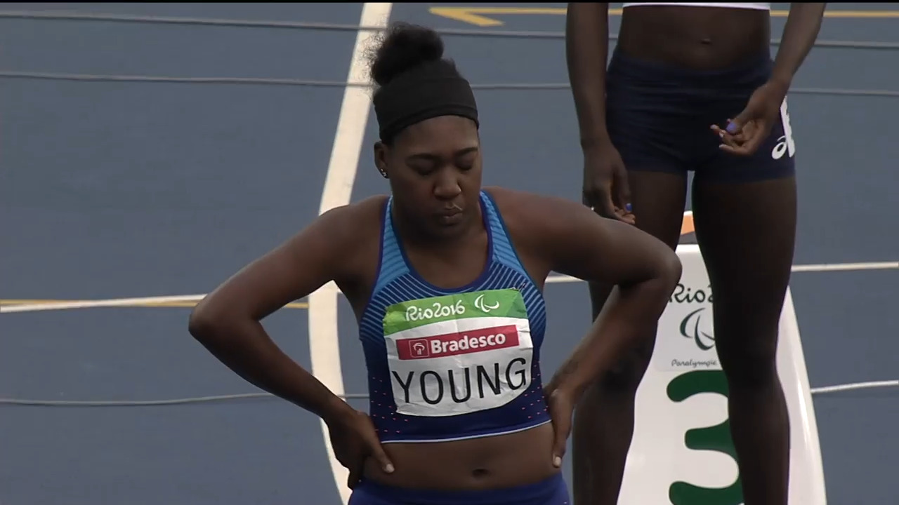 Deja Young Captures Gold in the Women's 200-Meter T47 Final | Para Track & Field | Rio 2016