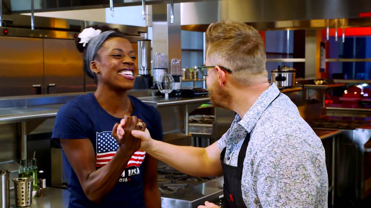 Cooking With Team USA | Olympic Ring Donuts...Too Amazing To Eat? 