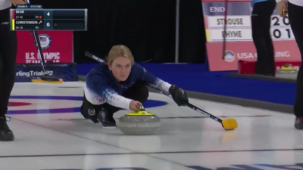 U.S. Olympic Team Curling Trials Highlights | Bear vs Christensen
