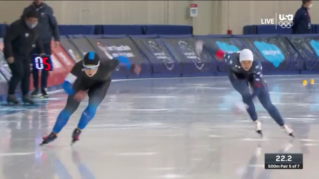 Brittany Bowe Wins the Women's 500 Meter | Long Track Speedskating U.S. Olympic Team Trials
