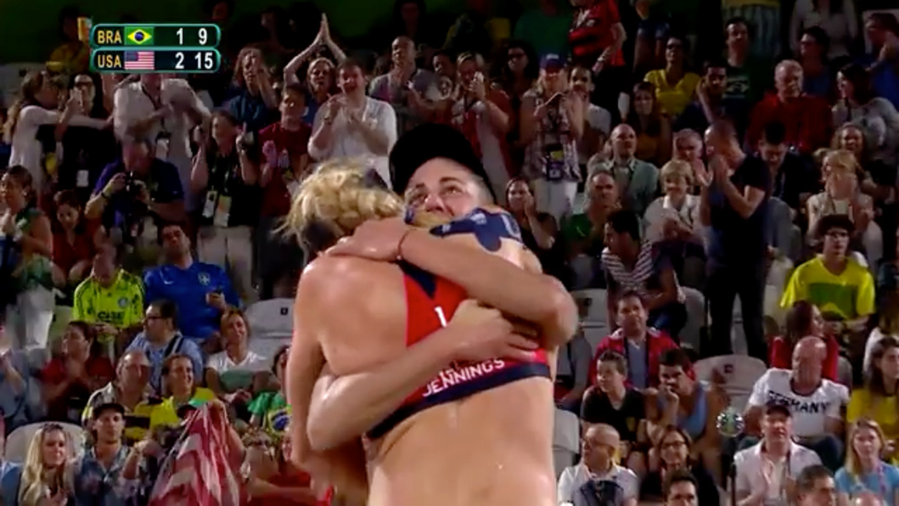 April Ross and Kerri Walsh Jennings Secure Bronze in the Women's Final | Beach Volleyball | Rio 2016