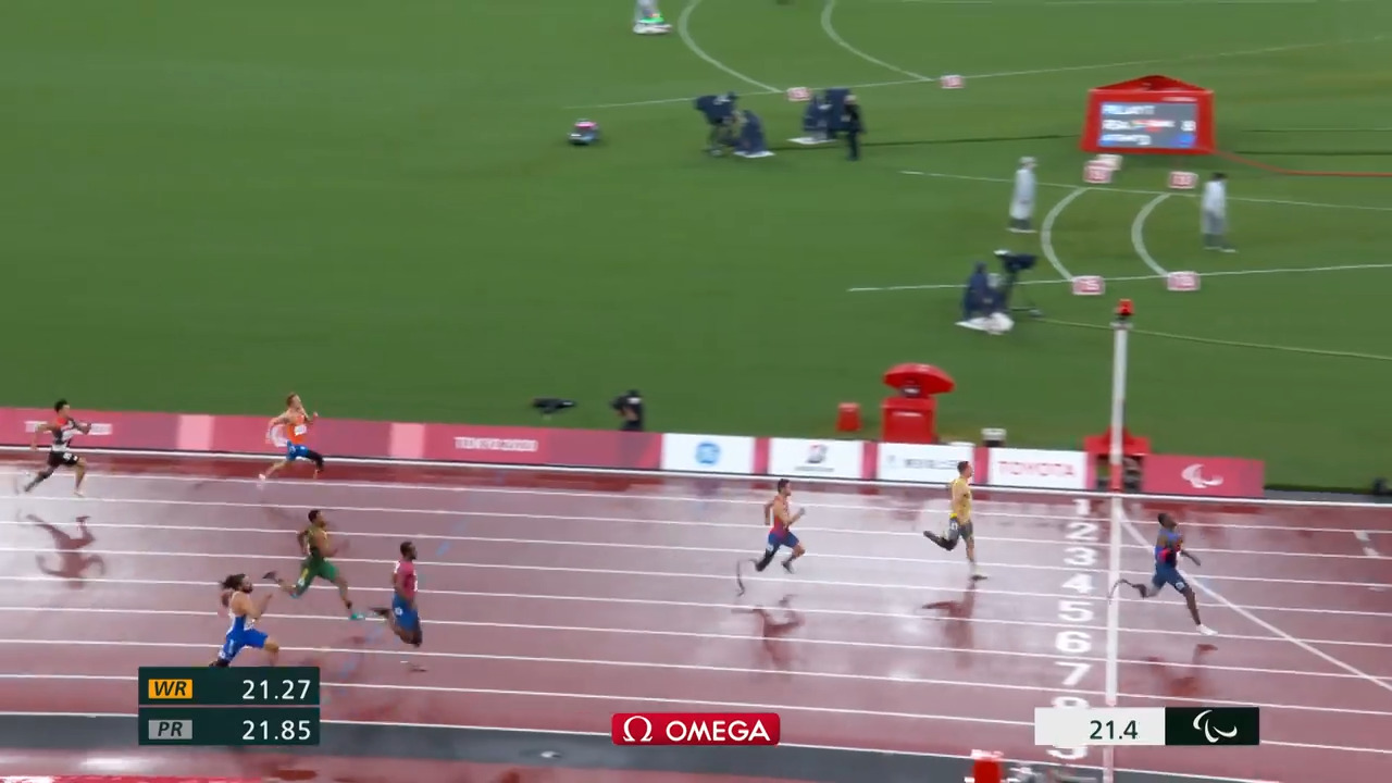 Deja Young Captures Gold in the Women's 200Meter T47 Final Para