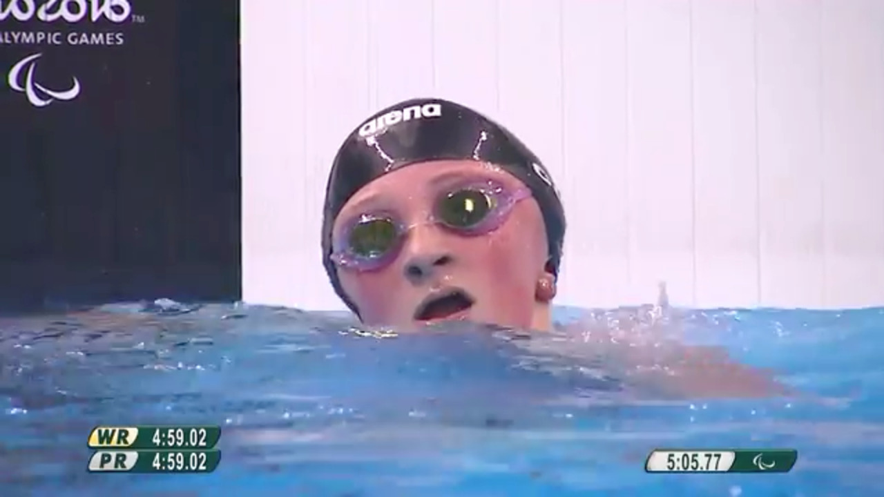 McKenzie Coan Wins Gold in the Women's 400-Meter S7 Freestyle | Para Swimming | Rio 2016