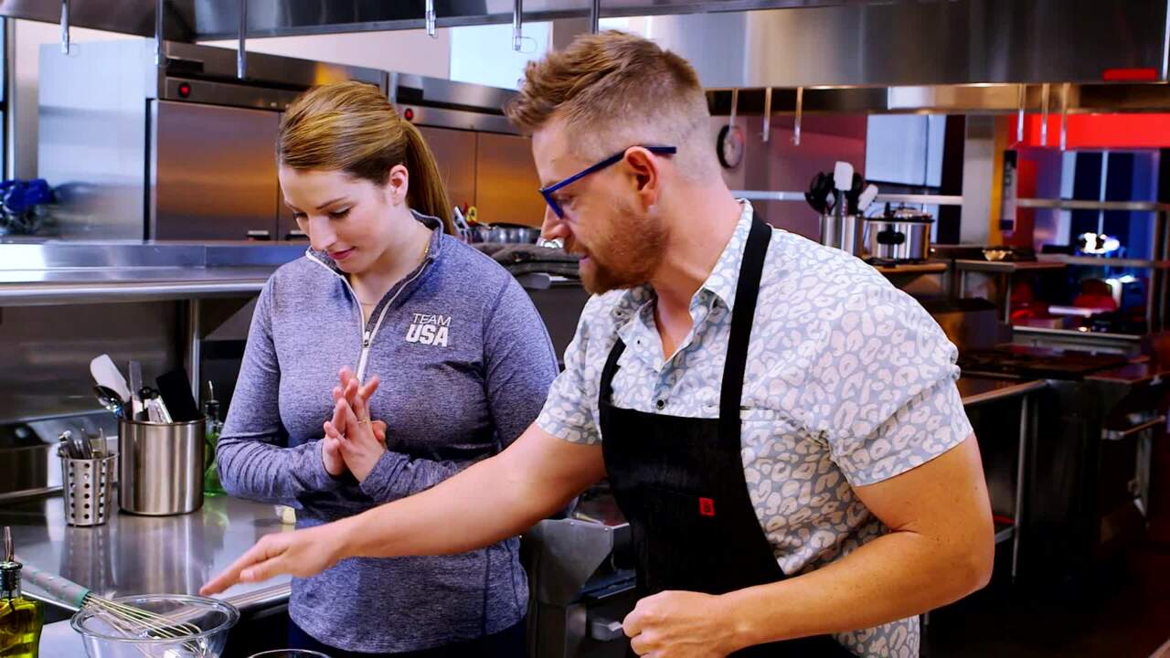 Cooking With Team USA | Make Bronzino With An Olympic Bronze Medalist
