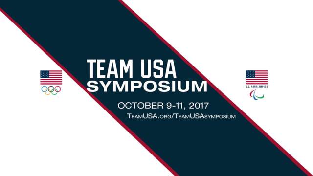 Introduction To The Team USA Symposium