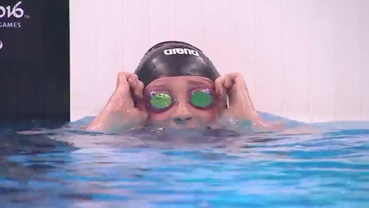 McKenzie Coan Swims to Gold in the Women's S7 100-Meter Freestyle | Para Swimming | Rio 2016