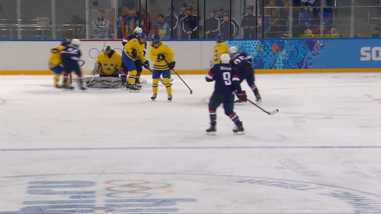 Megan Bozek Scores a Goal Against Sweden | Ice Hockey | Beijing 2022