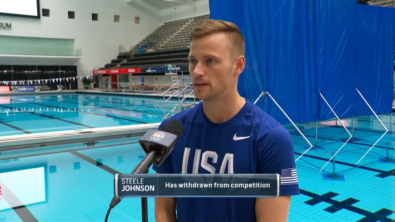 Steele Johnson Interview | Diving U.S. Olympic Team Trials 2021