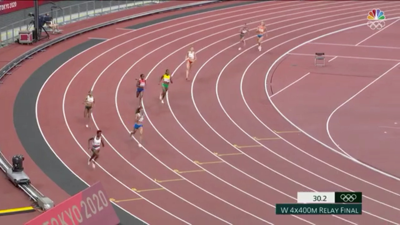 Sydney McLaughlin Helps Lead the Women's 4x400-Meter Relay Team to Gold on Her Birthday | Track & Field | Tokyo 2020
