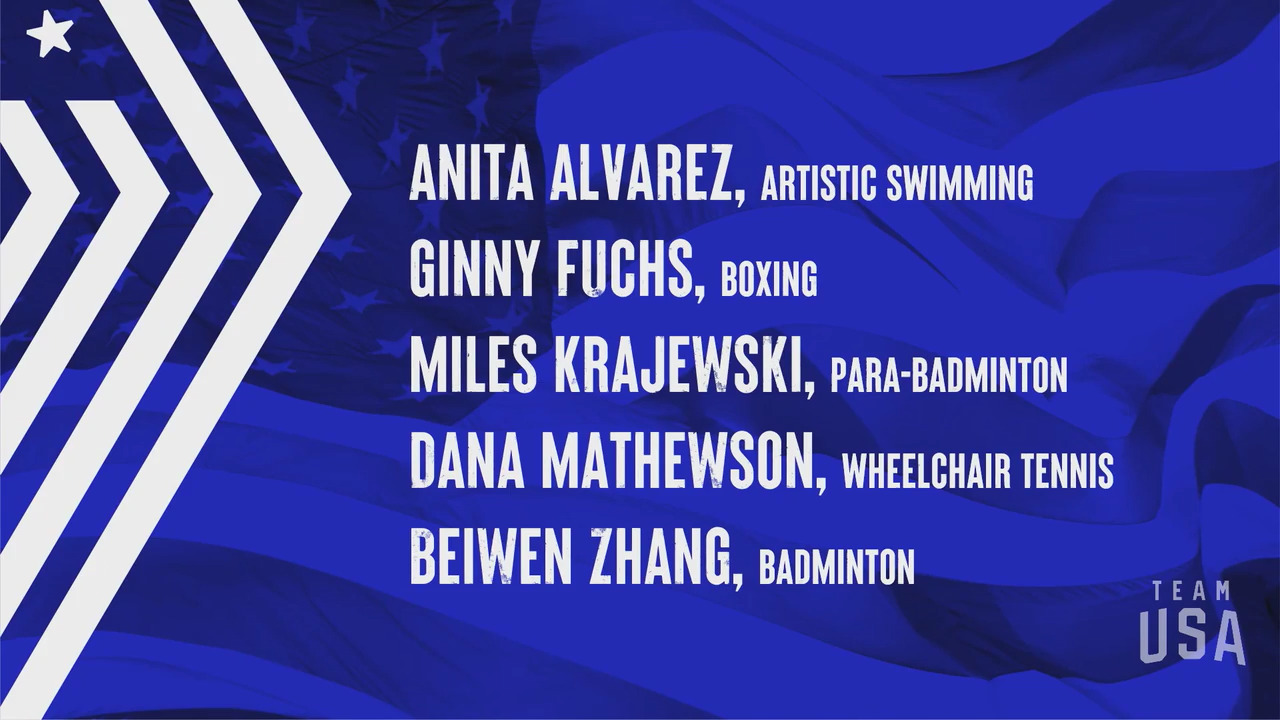 Anita Alvarez, Ginny Fuchs, Miles Krajewski, Dana Mathewson, Beiwan Zhang | Tokyo 2020 Team USA Virtual Media Summit