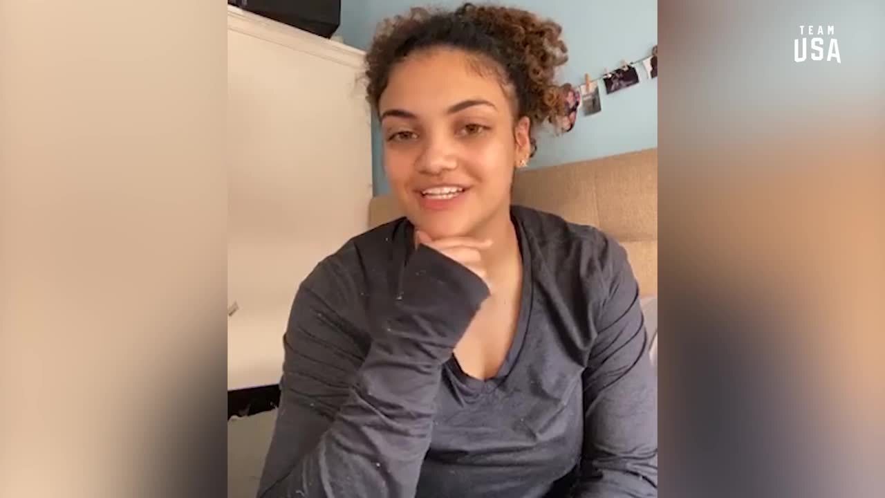 Olympic Gymnast Laurie Hernandez Reads Her Book "She's Got This"