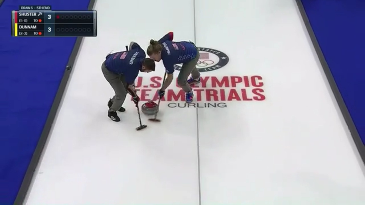 U.S. Olympic Team Curling Trials Highlights | Shuster vs. Dannam