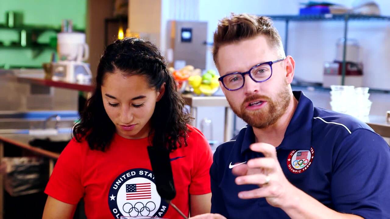Cooking With Team USA | Go for the Gold Medal...Pancakes!