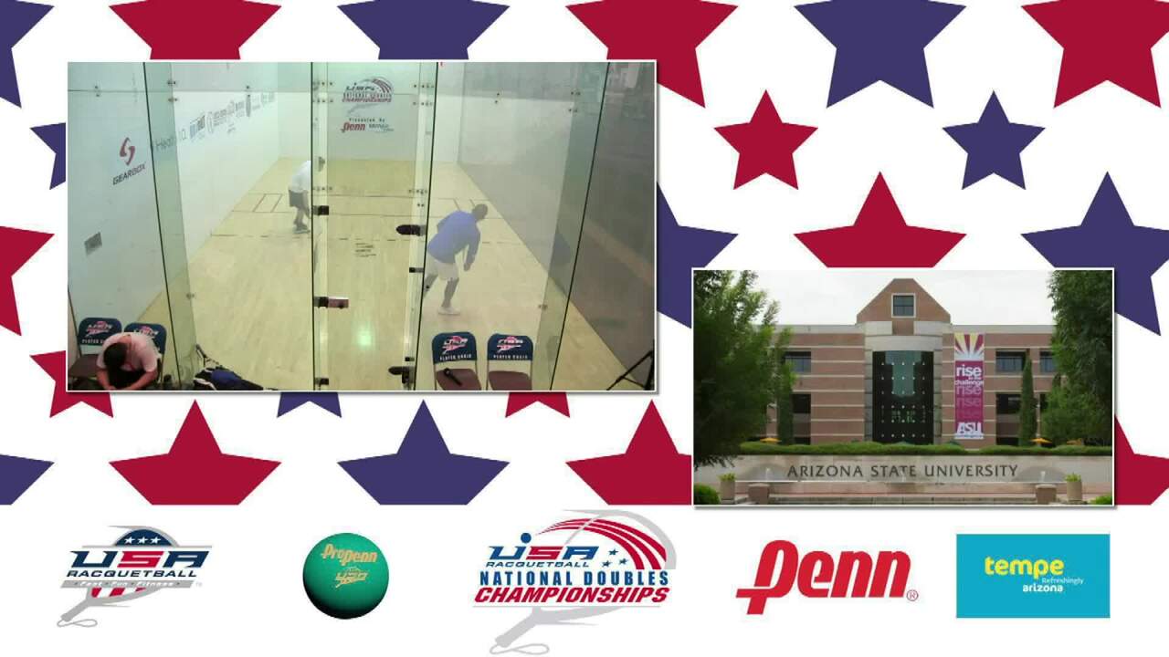 2018 National Doubles Racquetball Championship Mens US Team Round of 16