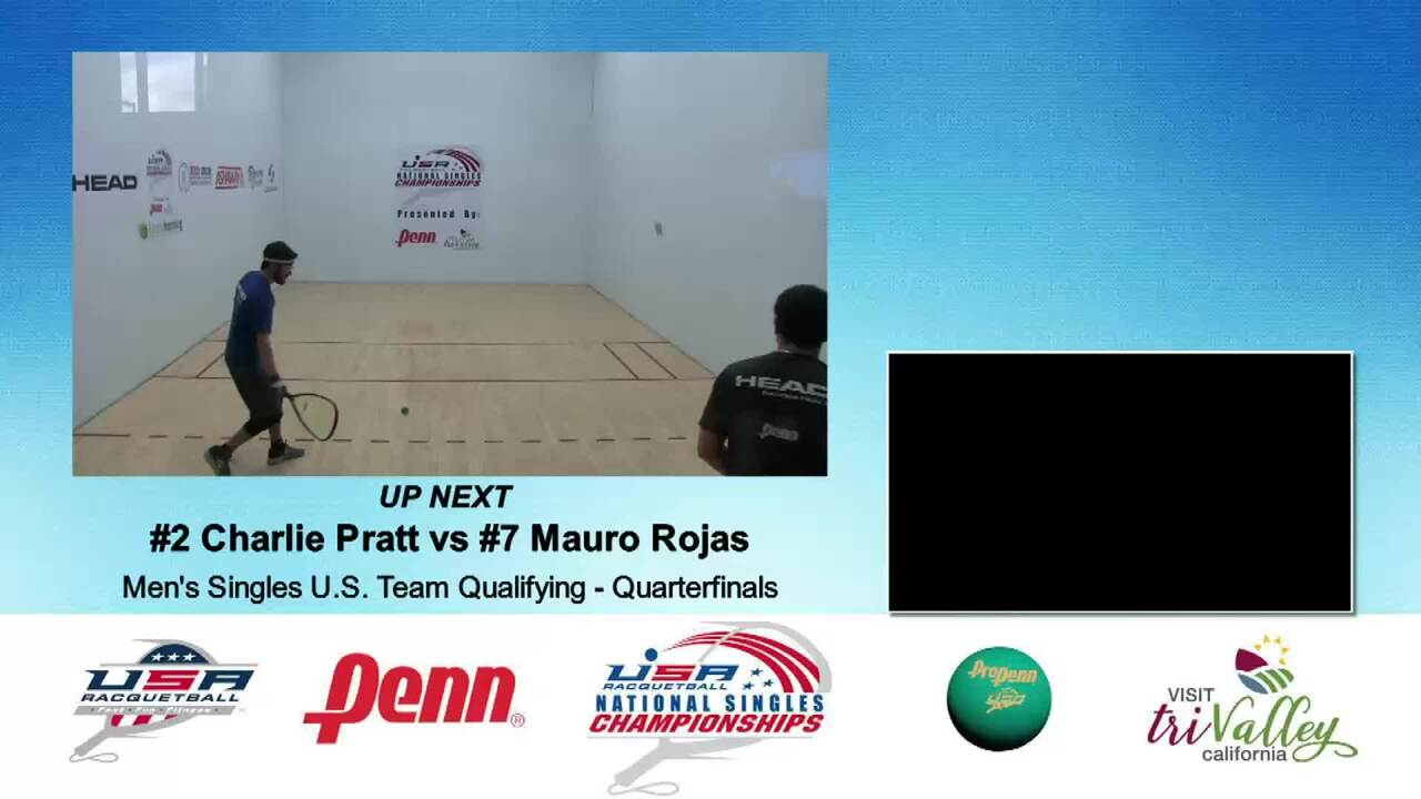 2018 National Singles Racquetball Championships Mens Quarterfinal