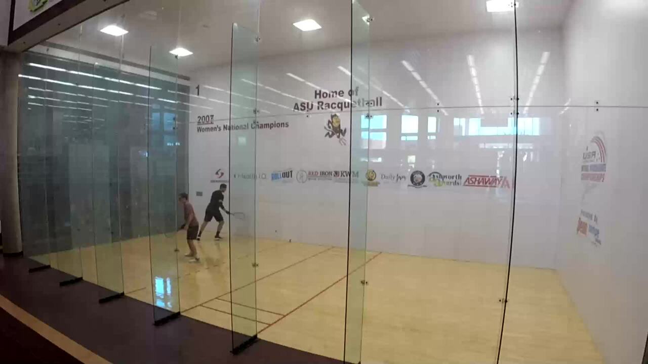 2019 National Intercollegiate Racquetball Championships Mens Doubles #1