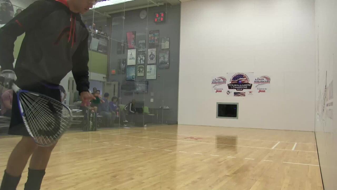 2019 National Junior Olympic Racquetball Championships Boys Singles 16 Under Final