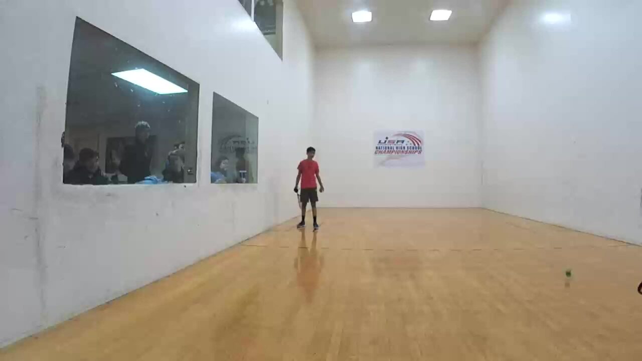 2019 National High School Racquetball Championships Boys Doubles #1 Final
