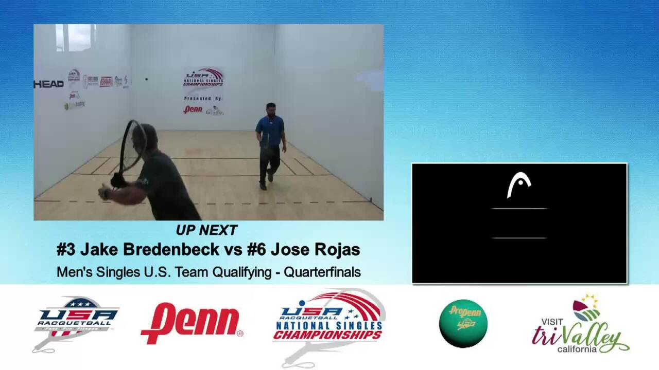 2018 National Singles Racquetball Championships Mens Quarterfinal