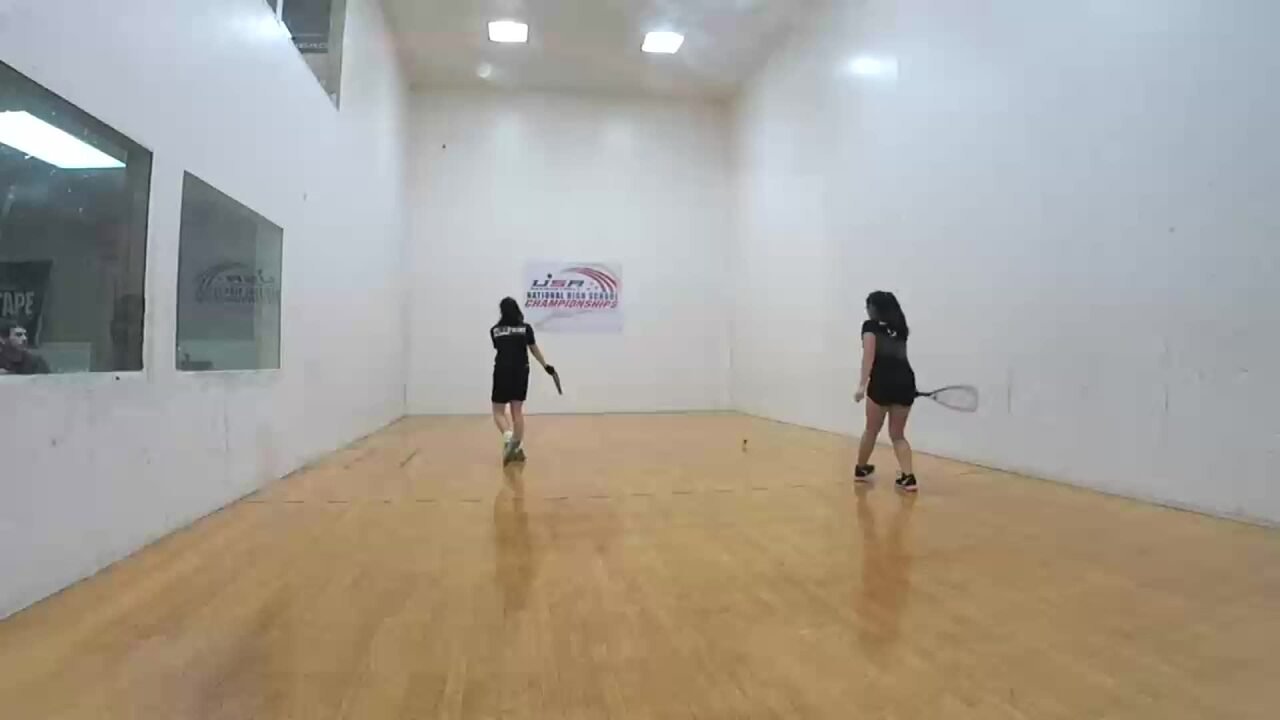 2019 National High School Racquetball Championships Girls Singles #1 Quarterfinal