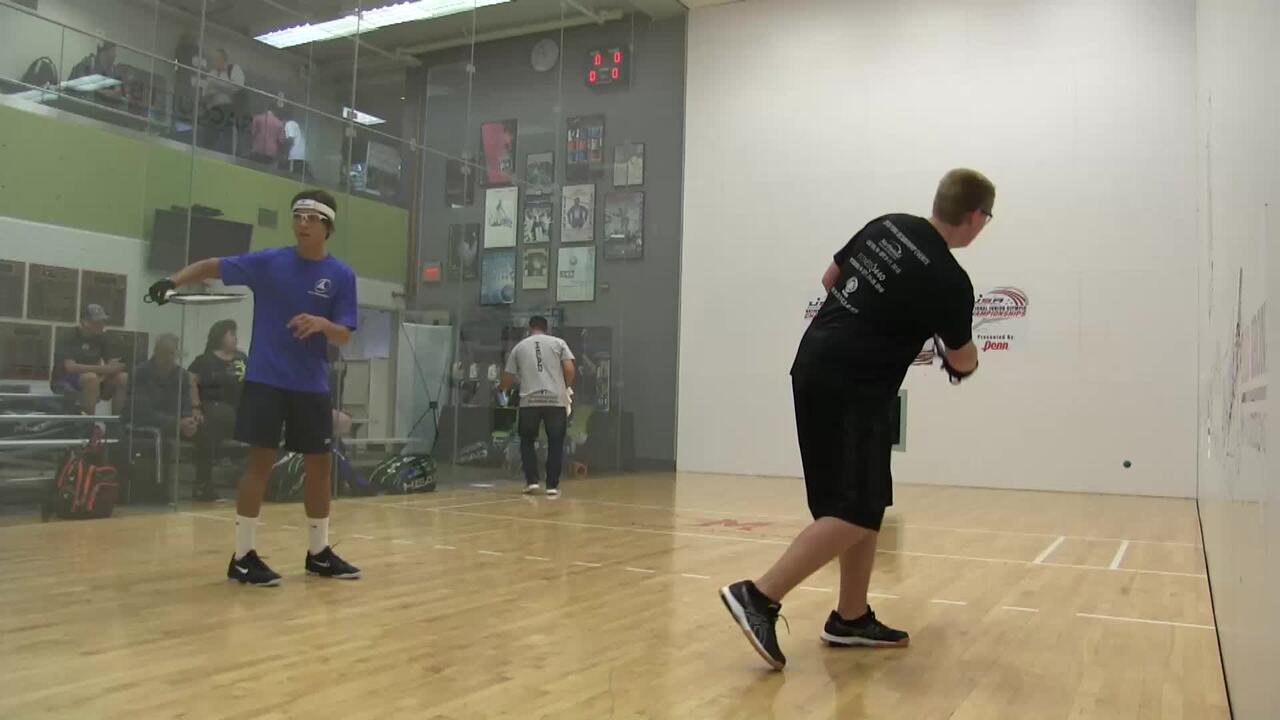 2019 National Junior Olympic Racquetball Championships Boys Singles 18 Under Blue