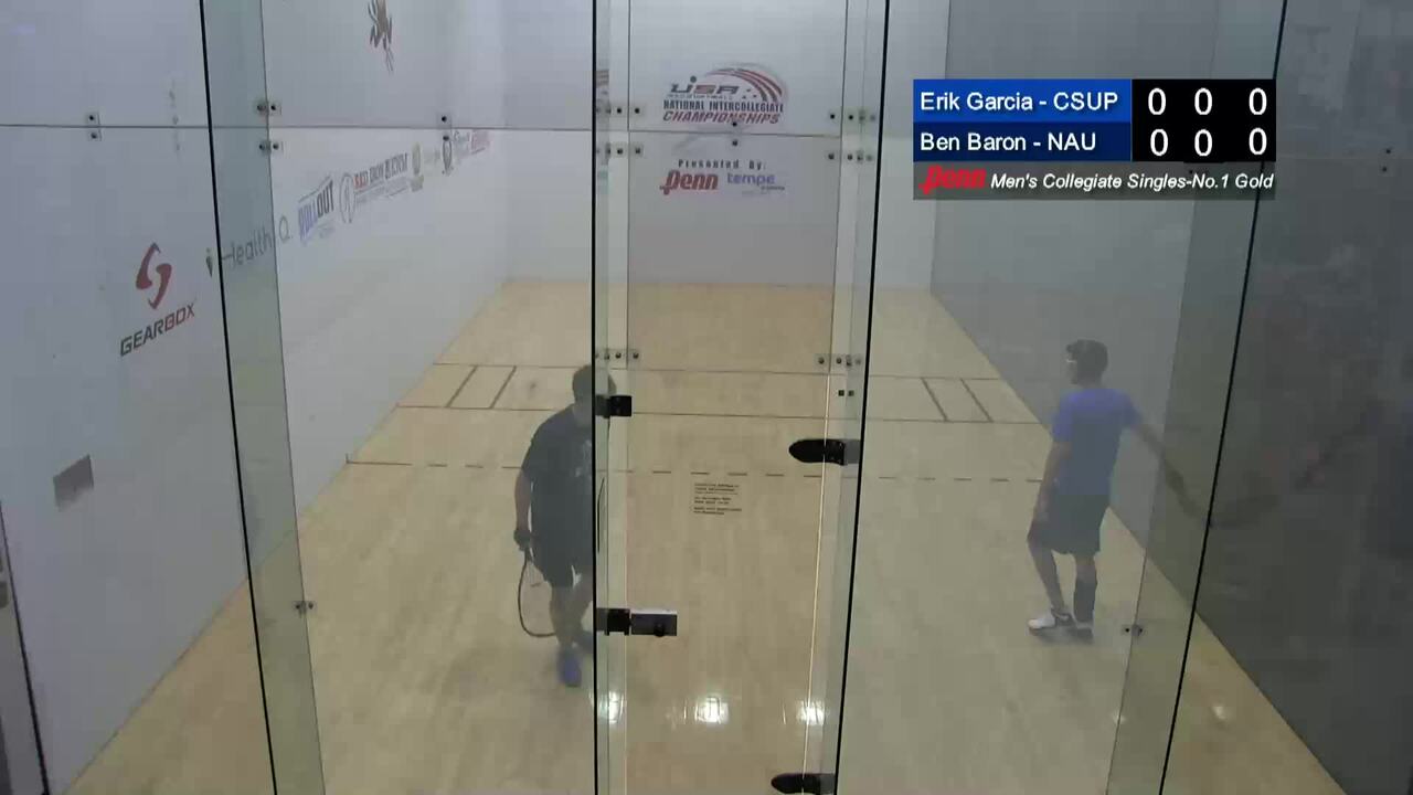 2019 National Intercollegiate Racquetball Championships Mens Singles #1