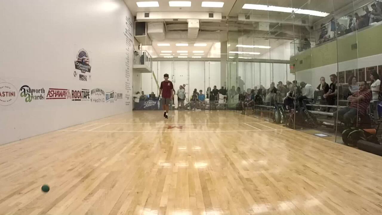 2019 National Junior Olympic Racquetball Championships Boys Singles 16 Under