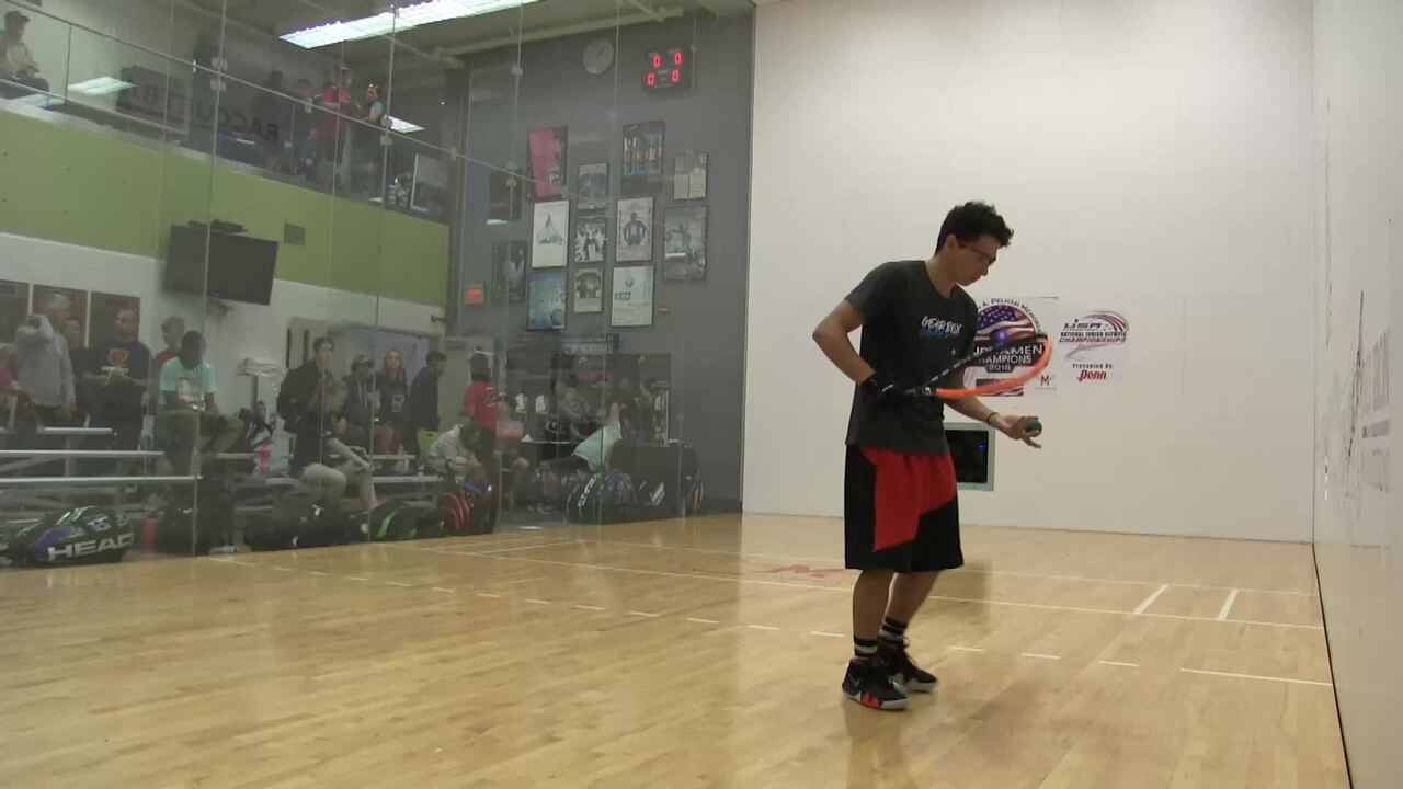 2019 National Junior Olympic Racquetball Championships Boys Singles 16 Under
