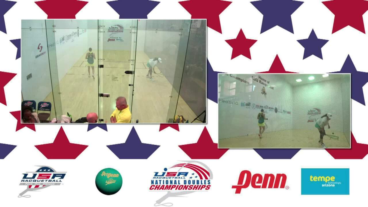 2018 National Doubles Racquetball Championship Womens Doubles Quarterfinal