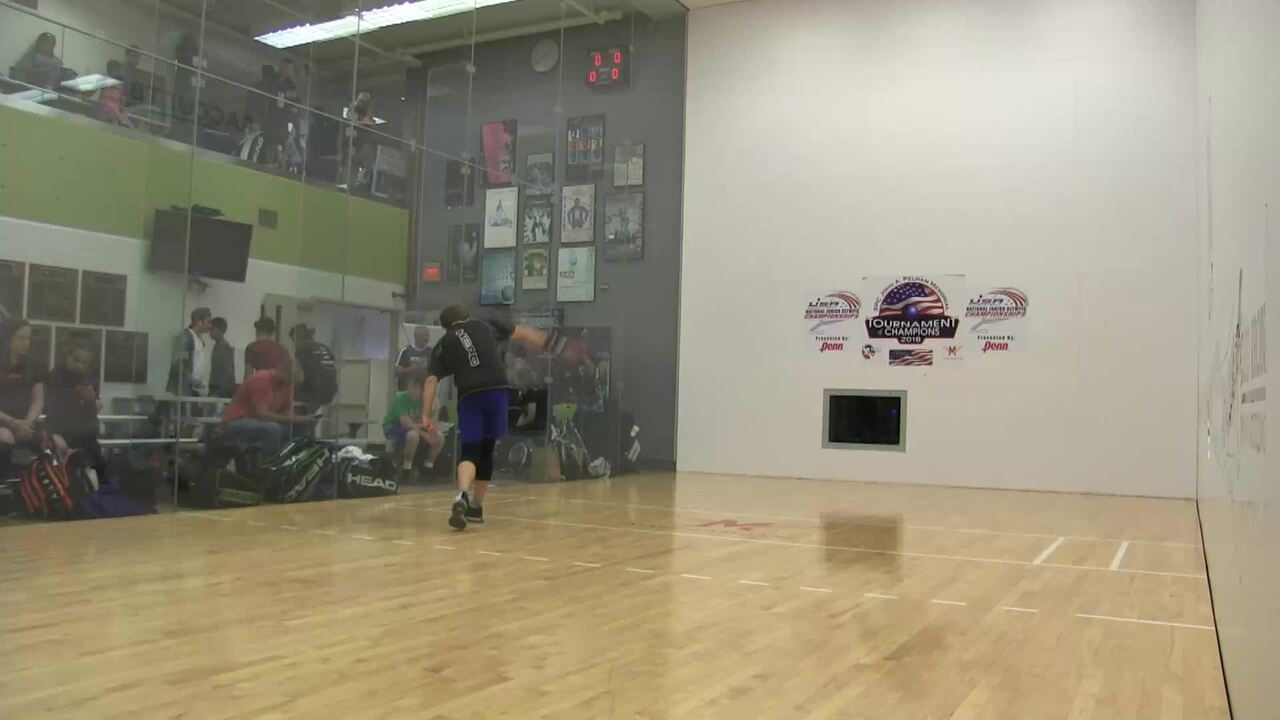 2019 National Junior Olympic Racquetball Championships Boys Singles 14 Under Semifinal