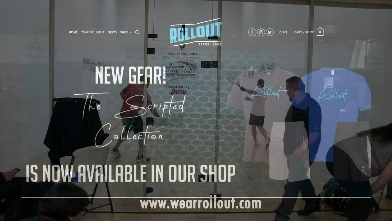 2019 National Singles Racquetball Championship Mens Quarterfinal