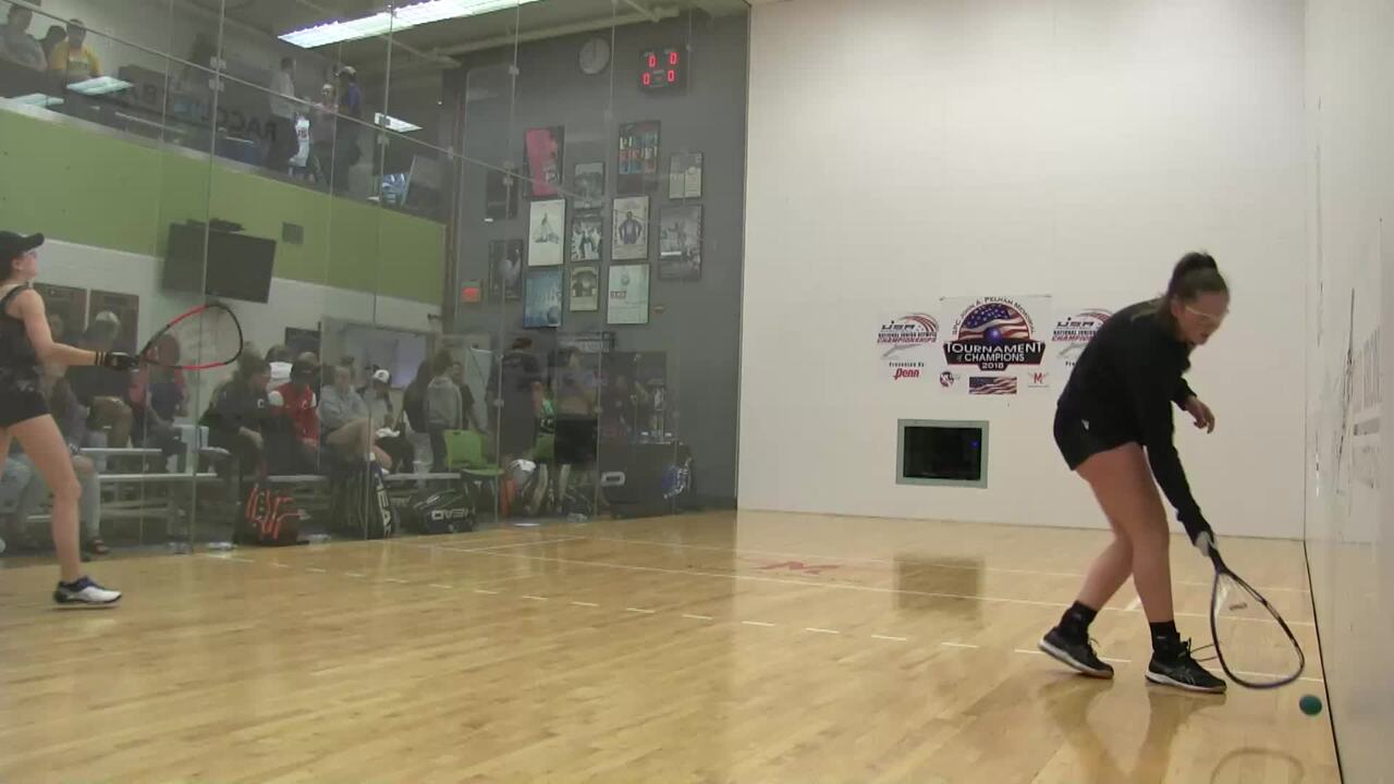 2019 National Junior Olympic Racquetball Championships Girls Doubles 16 Under